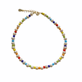 Multicolor Fresh Water Pearl Anklet