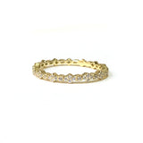 Noelia Small Patterned Band Ring