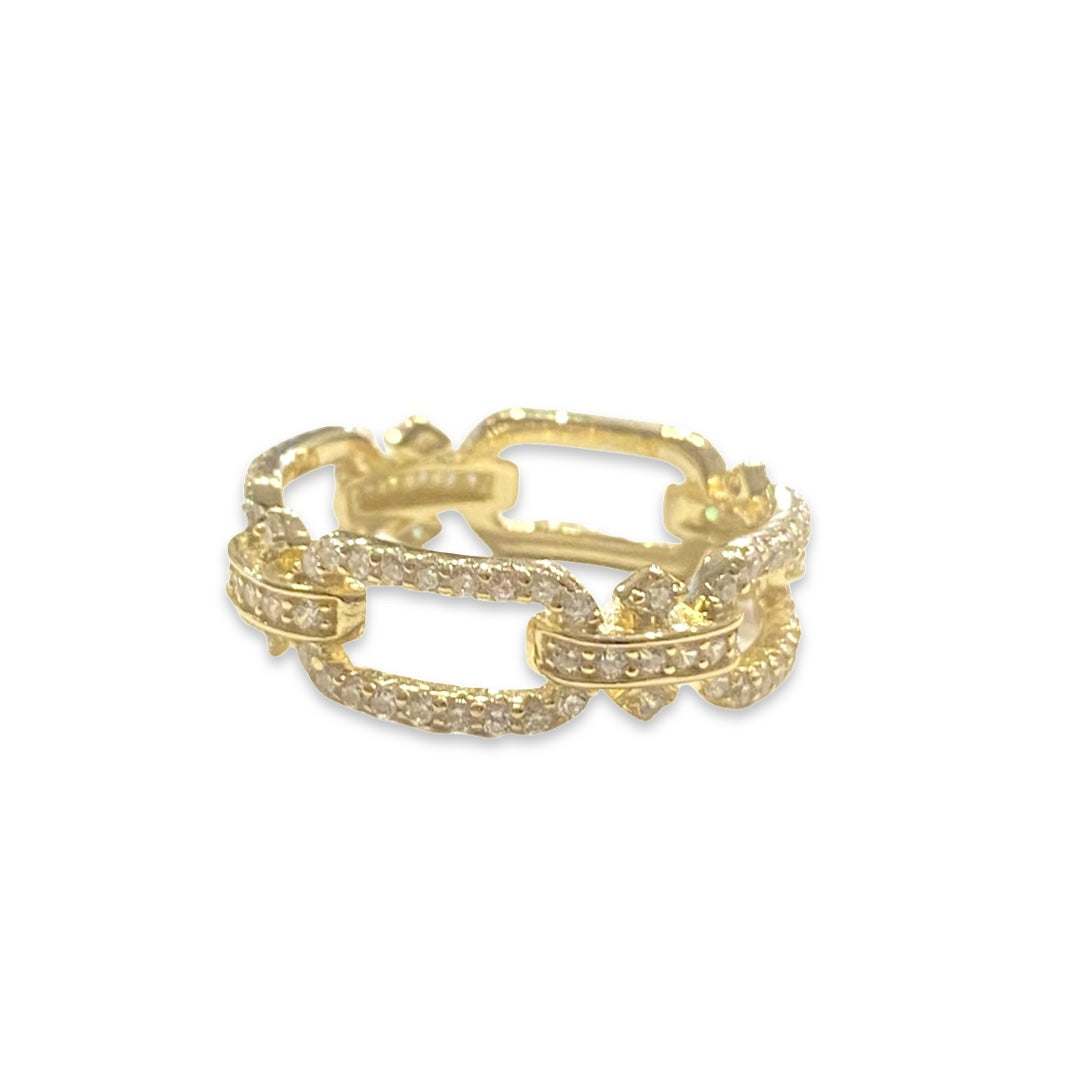 Noelia Chain Link Deco Ring
