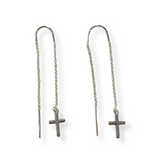 Cross Threader Earrings