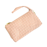 Molly Basket Woven Wallet Clutch Crossbody Handbag