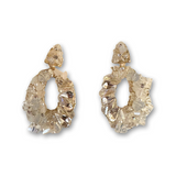 Crysta Cluster Crystal Statement Earrings