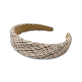 Noellery Pastel Tweed Puff Headband