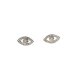 Evil Eye Pave Studs