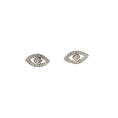 Evil Eye Pave Studs