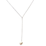 Kory Lariat Pearl Necklace