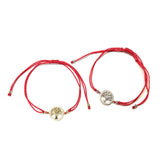 Tree Of Life Sparkle Thread Bracelet