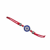 Evil Eye Mini Disc Red Thread Bracelet