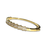 Noellery Baguette Bangle Bracelet