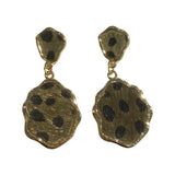 Kory Leopard Earrings