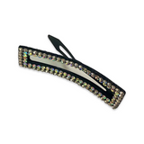 Rectangle Outline Crystal Hair Clip