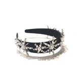 Pearl Snowflakes Headbands
