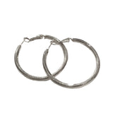 Kerry Diamond Cut 1.5” Hoops