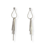 Teardrop Bar Mini Statement Earrings