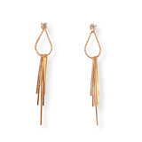 Teardrop Bar Mini Statement Earrings