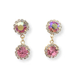 Krista Mini Color Sparkle Drop Statement Earrings