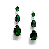 Geovana Birthstone Teardrop Earrings