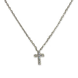 Cross Pave Necklace