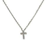 Cross Pave Necklace