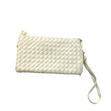 Molly Basket Woven Wallet Clutch Crossbody Handbag