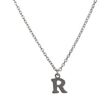 Initial Typeface Necklace