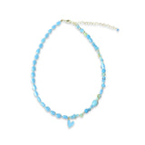 Handmade Pearl Heart Necklace