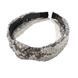Sparkle Sequin Knotted Headband