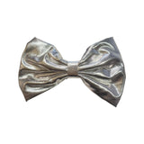Metallic Hair Bow Clip