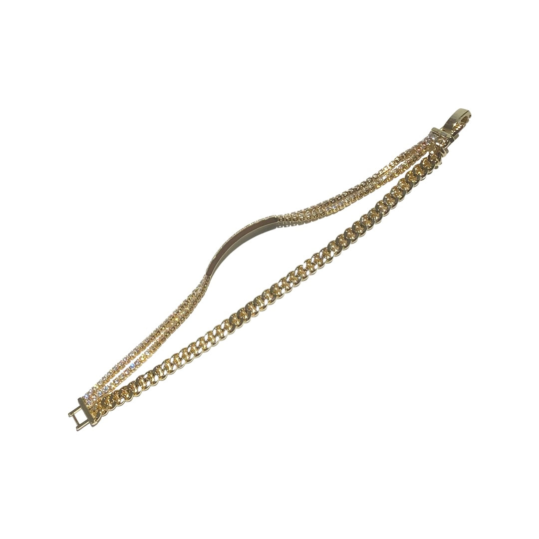 Deandra Layered Chain Link Bracelet