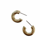 Tiny Knocker Hoops