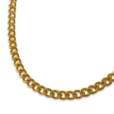 18K Gold Filled Cuban 4mm Chain Necklace