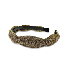 Noellery Glitter Twist Headband