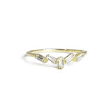 Noelia Baguette V Ring