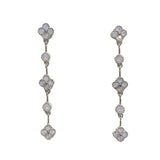 Karen Flora Drop Sparkle Earrings