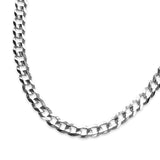 Sterling Silver Cuban Chain 5mm Thick Anklet