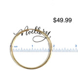 Sterling Silver Hoops Gold Thick