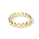 Noelia Zig Zag Ring