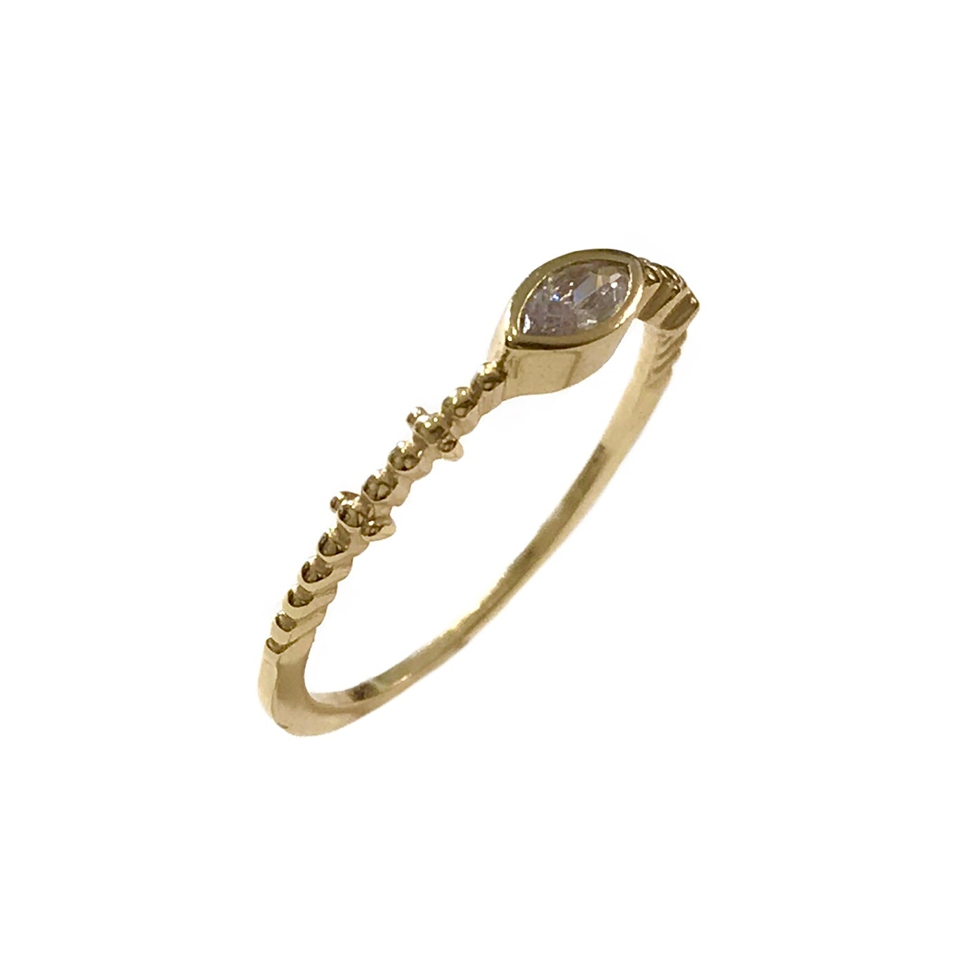 Noelly Marquis Dotted Ring