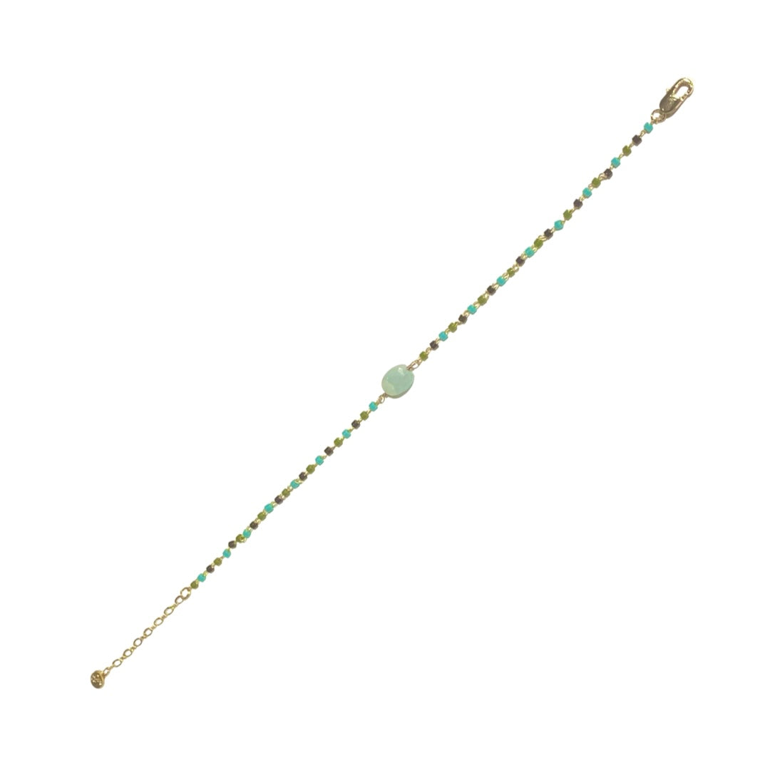 Kory Gemstone Rainbow Bracelet