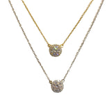 Adriene Round Classic Necklace