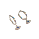 Evil Eye Dangle Huggies