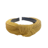 Abby Sparkly Mesh Striped Knot Headband