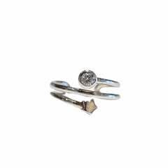 Kufleen Star Bezel Ear Cuff