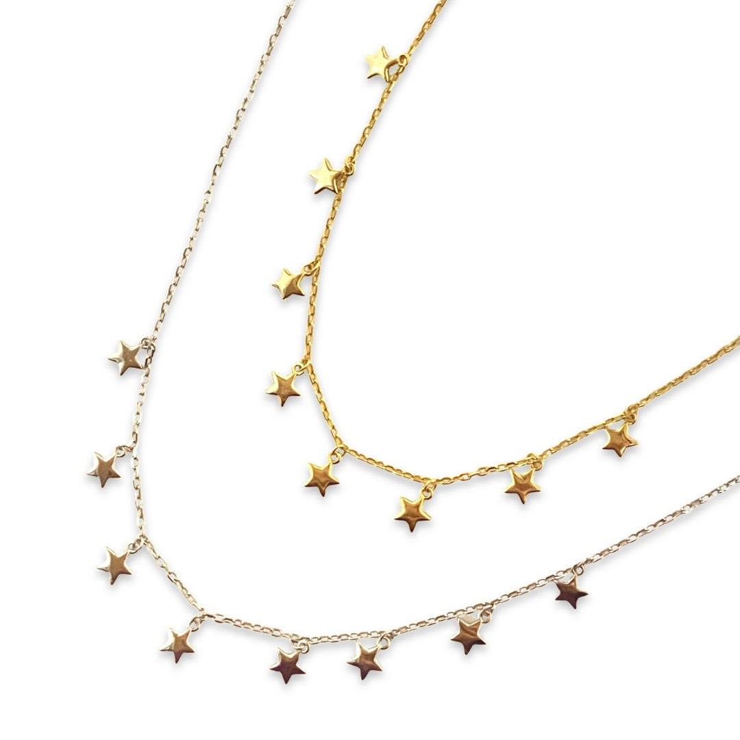 Star Charms Anklet