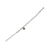 Katie Coin Paper Clip Bracelet