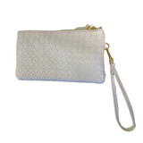 Molly Basket Woven Wallet Clutch Crossbody Handbag