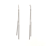 Krista Metal Bar Long Earrings