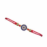 Evil Eye Mini Disc Red Thread Bracelet