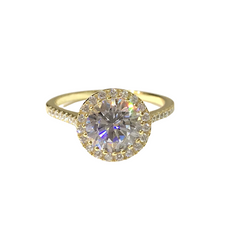 Adriene Round Engagement Ring