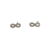 Infinity Sparkle Studs